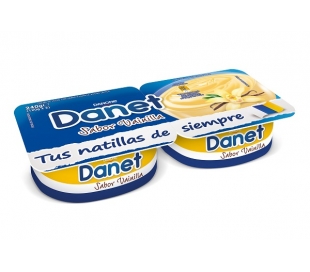 NATILLAS VAINILLA DANET PACK 2X120 GRS.