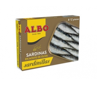 SARDINILLAS ACEITE OLIVA ALBO 82 GR.