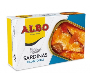 SARDINAS PICANTONAS ALBO 85 GR.