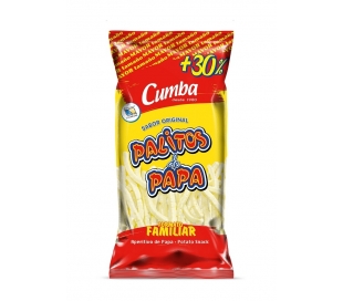 SNACKS PALITOS DE PAPA CUMBA 110 GRS.