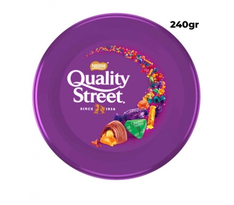 CARAMELOS QUALITY STREET CHOCO NESTLE 240 GRS.