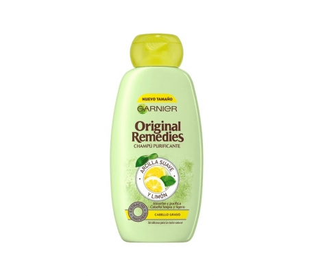 CHAMPU ARCILLA Y LIMON ORIGINAL REMEDIES 300 ML.