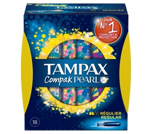 TAMPON COMPAK PEARL VARIEDAD TAMPAX 16 UDS.