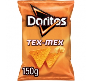 SNACKS TEX-MEX SABOR QUESO DORITOS 150 GRS.