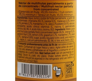 NECTAR MULTIFRUTA LIBBYS CRISTAL 250 ML.