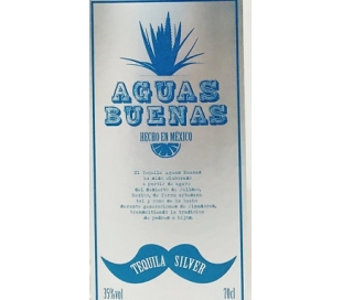 TEQUILA BLANCO AGUAS BUENAS 70 CL.