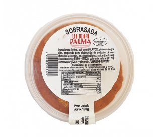 CHORIZO SOBRASADA PALMERO CHORI PALMA 190 GR.