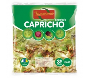 ESPECIALIDAD ENVASADA ENSALADA CAPRICHO CANARIO TAMARINDO 150 GR.