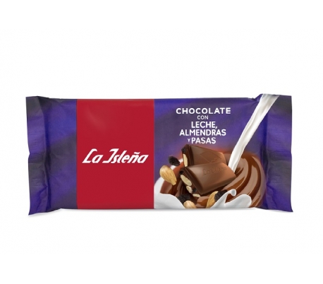 chocolate-leche-extrafino-pasas-almendra-la-islena-150-grs