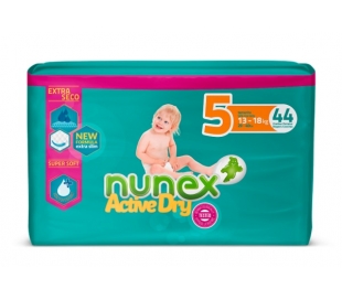 PAÑAL 13-18 KG. NUNEX 44 UD.