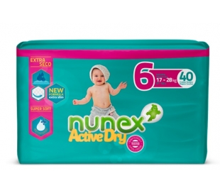 PAÑAL 17-28 KG. NUNEX 40 UD.