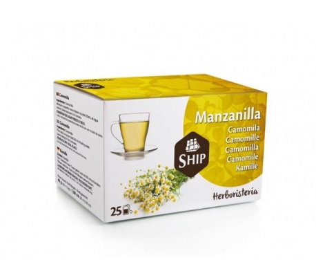 INFUSIÓN MANZANILLA SHIP 25 UN.