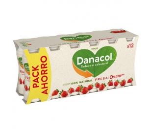 DANACOL FRESA DANONE PACK 12X100 GRS.