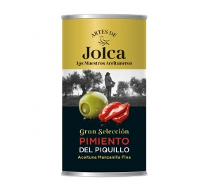 ACEITUNAS R/PIMIENTO PIQUI. JOLCA LATA 150 GR.