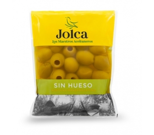 ACEITUNA MANZANILLA FINA JOLCA 75 GR.BOLSA