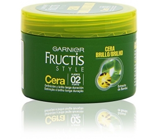 FIJACION CERA FUERTE 02, BRILLO FRUCTIS 75 ML.