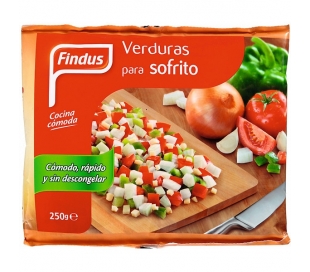 SOFRITO MEZCLA FINDUS 250 GR.