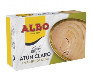 ATUN CLARO ACEITE OLIVA ALBO 112 GR.
