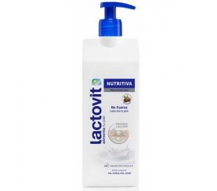 LECHE CORPORAL NUTRITIVA LACTOVIT 400 ML.
