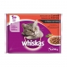 COMIDA GATOS CARNE WHISKAS PACK 4X100 GR.