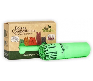 ACCESORIO MASCOTA BOLSA BASURA PERROS BIOMASCOTY 24 UN.