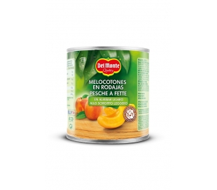 MELOCOTON EN RODAJAS, EN ALMIBAR DEL MONTE 140 GRS.
