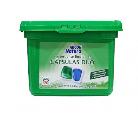 detergente-capsula-hidrosolubles-duo-arcon-natura-20-lavados