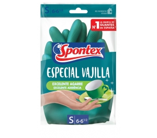GUANTE ESPECIAL VAJILLA SPONTEX T.6-6 1/2