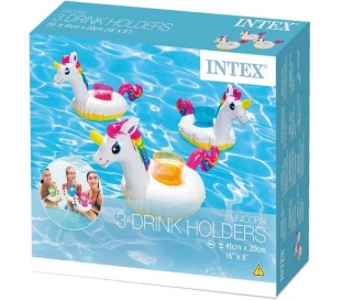 POSAVASOS HINCHABLES UNICORNIO 41X20 PACK-3 R.57506NP