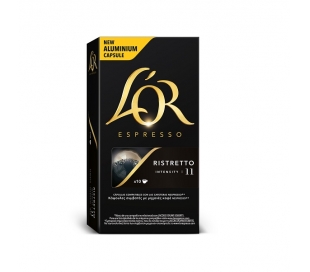 CAFÉ CÁPSULA ESPRESSO RISTRETTO L OR ESPRESSO 10 UN.