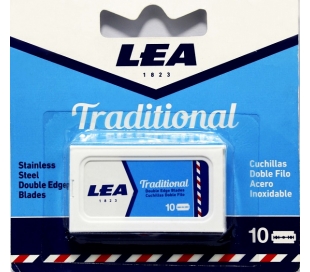 CUCHILLAS TRADITIONAL LEA 10 UN.