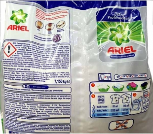 DETERGENTE POLVO EXPERT. . ARIEL 100 LAVADOS