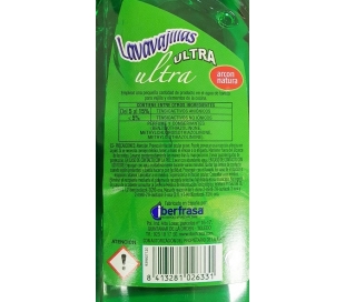 LAVAVAJILLAS CONCENTRADO ULTRA ARCON NATURA 1 L.