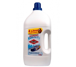 DETERGENTE LIQUIDO AUTOMATICAS ORO 4 L.