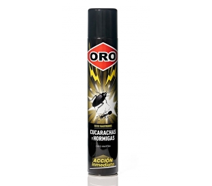 INSECTICIDA MATACUCARACHAS ORO 750 ML.
