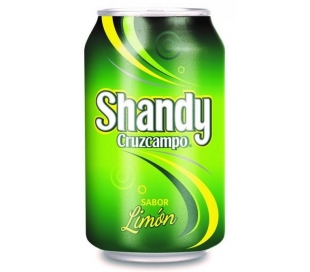 CERVEZA SHANDY LIMÓN CRUZCAMPO 33 CL.LATA