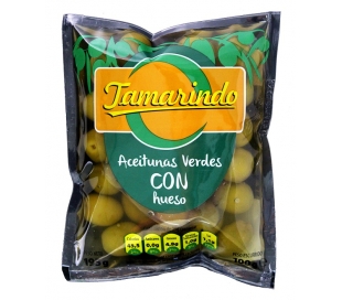 ACEITUNAS CON HUESO BOLSA TAMARINDO 100 GR.