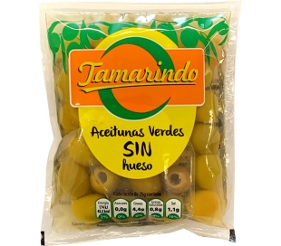 ACEITUNAS SIN HUESO TAMARINDO BOLSA 70 GR.