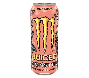 BEBIDA ENERGETICA MONARCH, LATA MONSTER 500 ML.