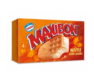 HELADO BOMBON WAFFLE NESTLE PACK 4X140 ML.