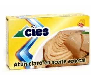 ATUN CLARO ACEITE GIRASOL CIES 72,5 GR.