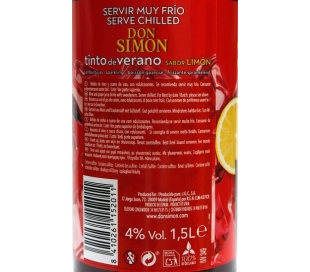 TINTO DE VERANO LIMON DON SIMON 1,5 L.