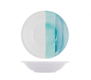 plato-hondo-21-cm-ceramica-bicolor-azul-venus-1-un-ref-16314