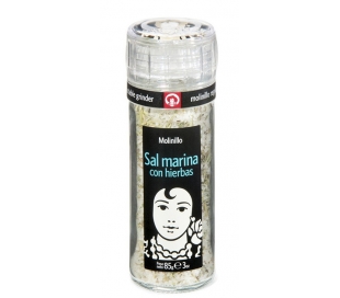 CONDIMENTO SAL MARINA C/HIERBAS CARMENCITA 95 GR.