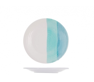 plato-postre-20-cm-ceramica-bicolor-azul-venus-1-un-ref-16321