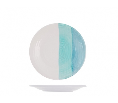 plato-postre-20-cm-ceramica-bicolor-azul-venus-1-un-ref-16321