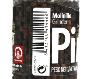 PIMIENTA NEGRA GRANO MOLINILLO CARMENCITA 180 GRS.