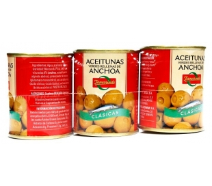 ACEITUNA VERDE TAMARINDO PACK 3X50 GR.