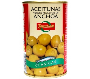 ACEITUNA VERDE TAMARINDO 130 G.LATA