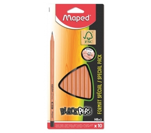 LAPICES GRAFITO MAPED 10 UN. 850046